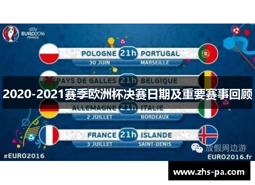 2020-2021赛季欧洲杯决赛日期及重要赛事回顾 2020-2021赛季欧洲杯决赛日期及重要赛事回顾