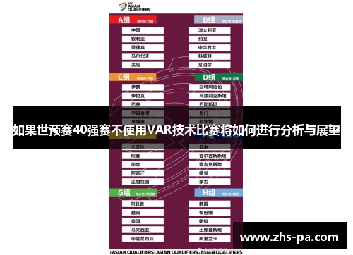 如果世预赛40强赛不使用VAR技术比赛将如何进行分析与展望 如果世预赛40强赛不使用VAR技术比赛将如何进行分析与展望